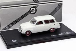 Saab 95 Kombi Phase I 1960-1963 weiss       1:43 von Triple9