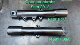 Harley Davidson Gabeltauchrohre Slim 2012