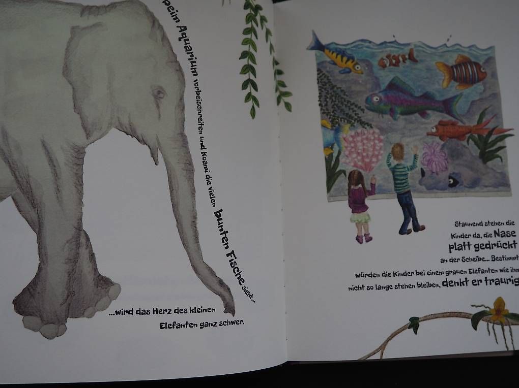 Bücher: Kinderbuch KOAMI,eine Elefantengeschichte,farbig illustriert – Gebraucht aus Basel von Renato_hirzi 1