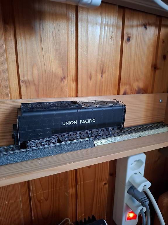 Modelleisenbahnen: Rivarossi Big Boy H0  Gleichstrom, geprüft – Gebraucht aus Basel von Lucit 4