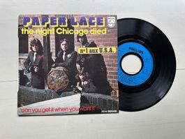 PAPER LACE tolle The night Chicago died Single Kult France