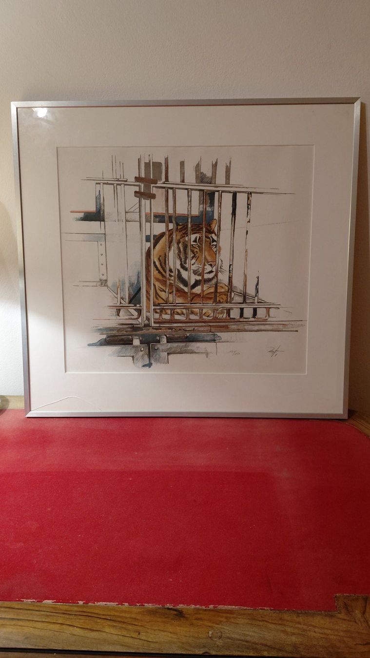 Grafica & Litografie: Tiger Litho Rolf Knie – Usato da Pratval venduto da AdK