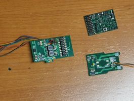 Mfx Decoder inkl. Schnittstelle, Lichtmodul aus BR74 Märklin