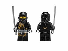 Lego Ninjago Cole Dx Figur mit Schwert guter Zustand
