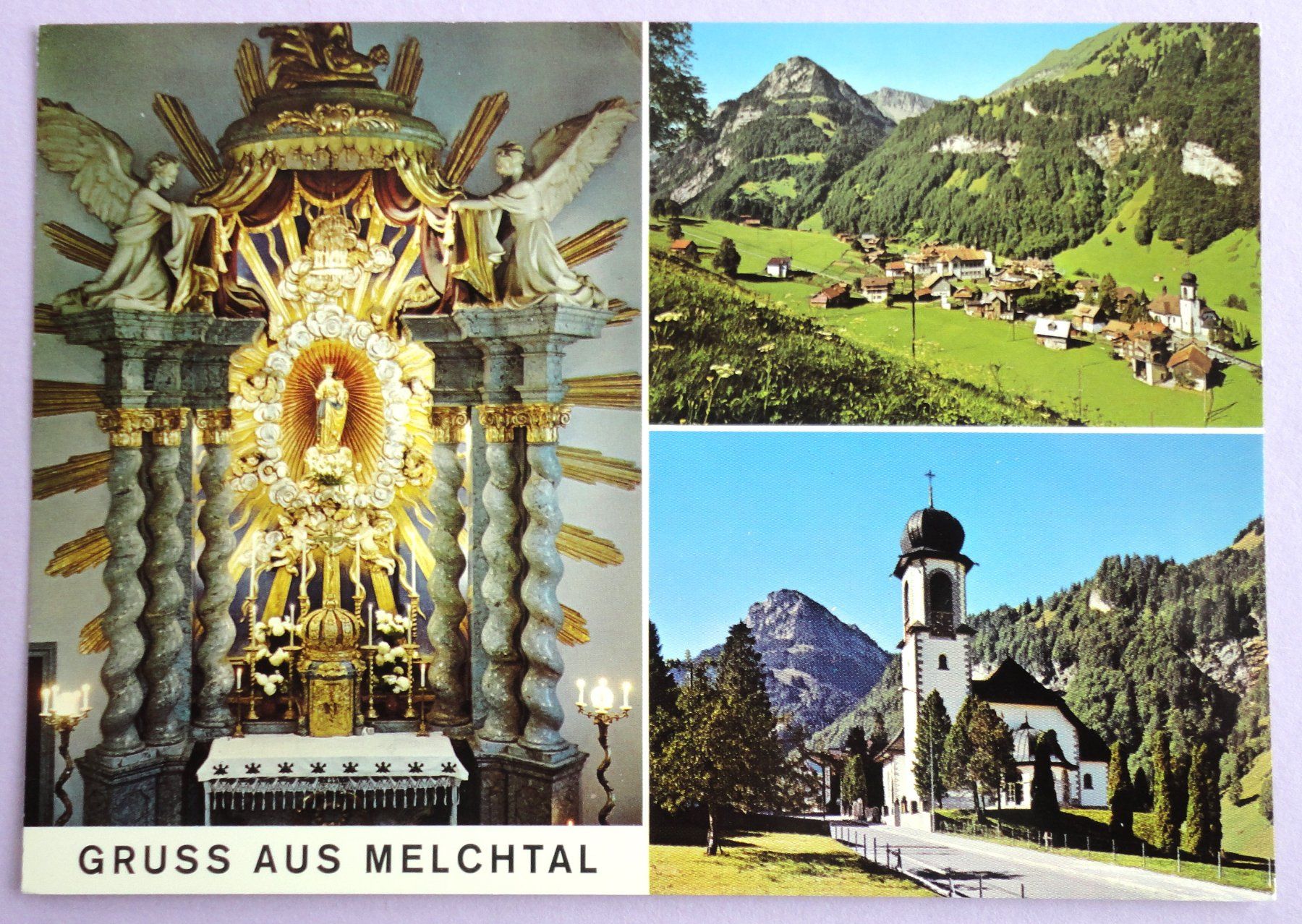 Cartoline postali: Gruss aus Melchtal – Usato da Fétigny venduto da Billy2miny