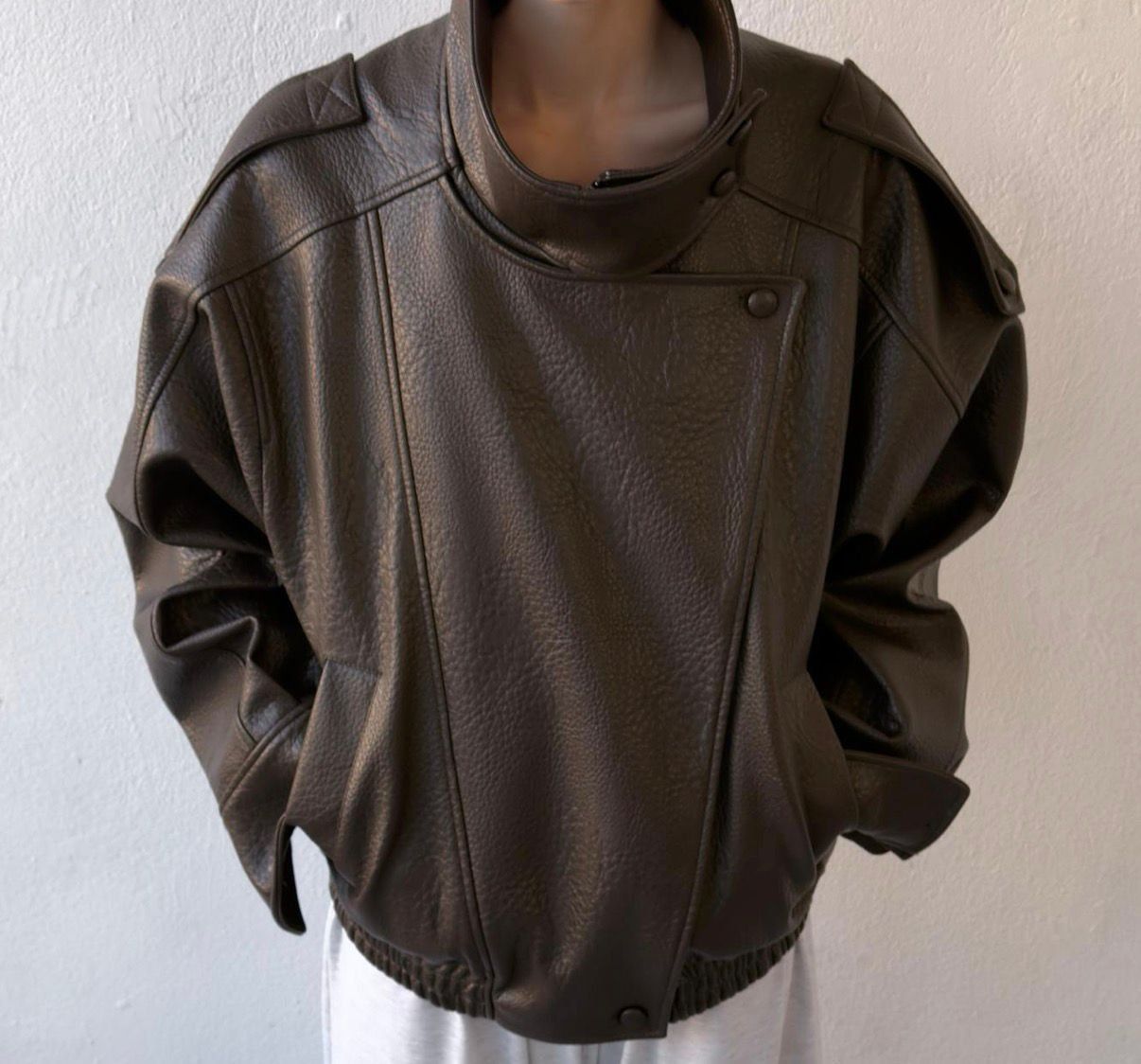 Zara Giacche: Jacke in Lederoptik in Braun, Grösse S – Nuovo (secondo la descrizione) da Gränichen venduto da chr_k565