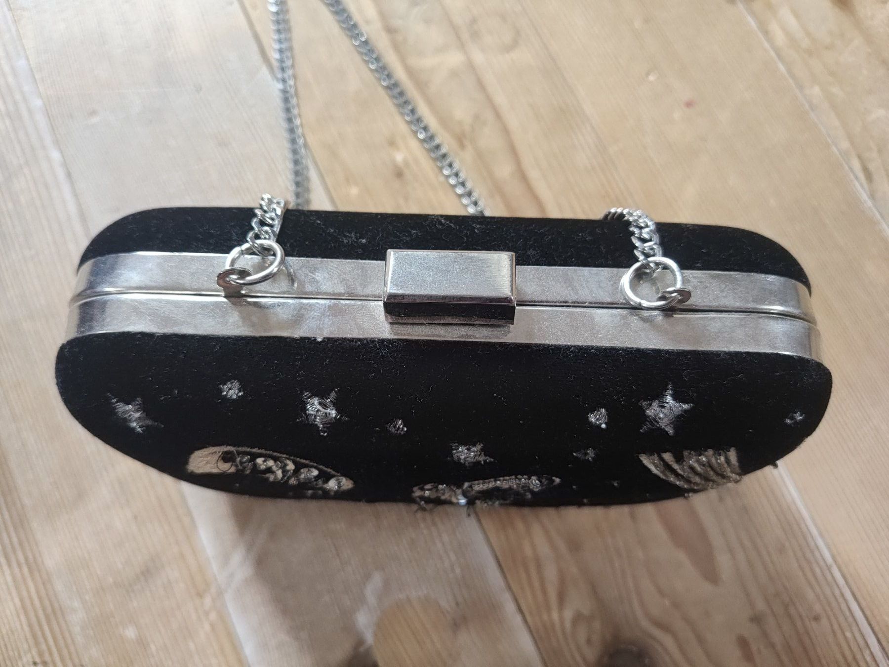 Borse da donna: Bestickte Samt-Clutch Sternenhimmel – Usato da Uster venduto da jul_8jwz 2