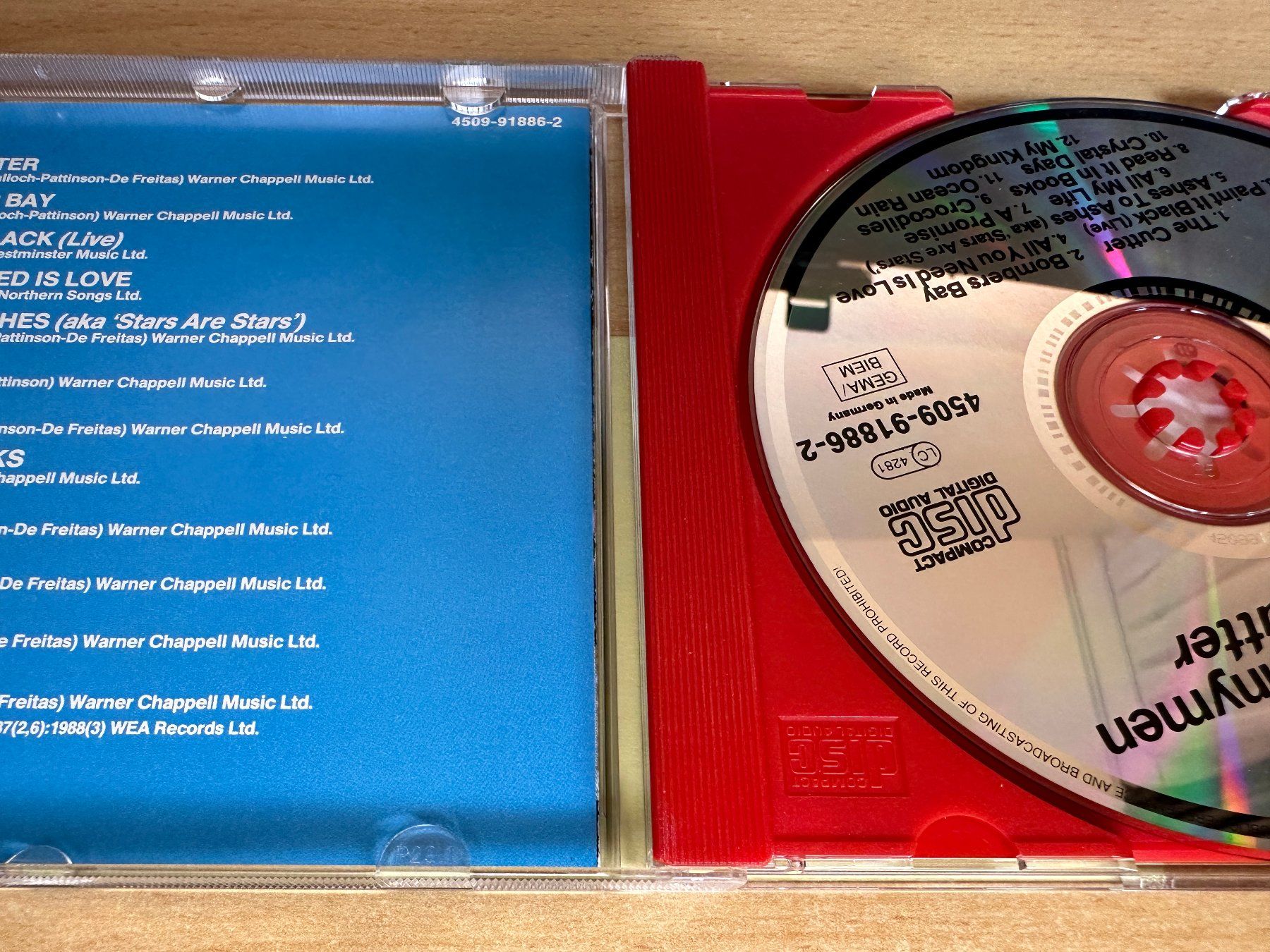 CDs: Echo & The Bunnymen – The Cutter – Gebraucht aus Rikon im Tösstal von Alpenmutz 2
