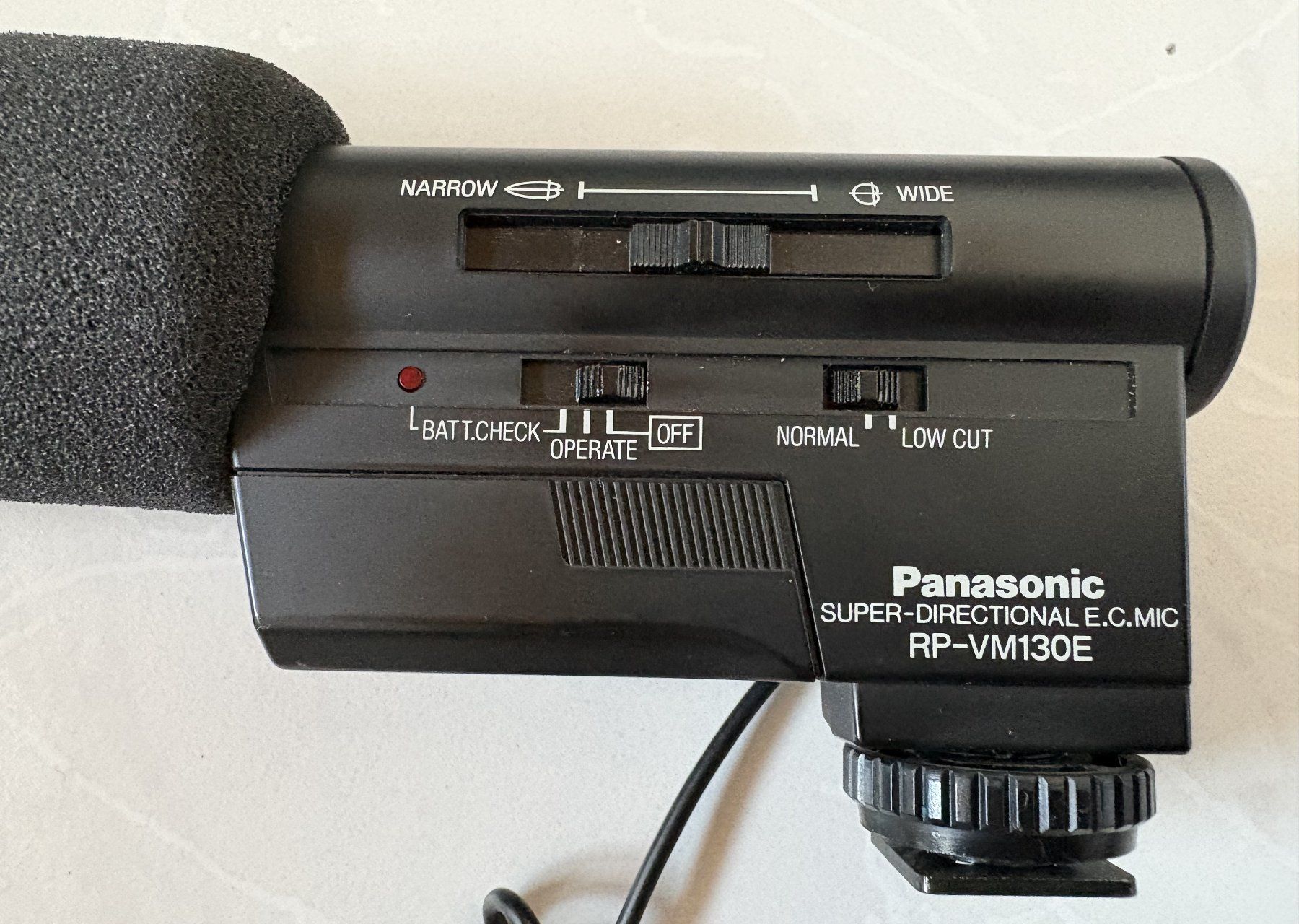 Panasonic Microphones: Panasonic RP-VM130E  Mikrofon – D'occasion à Neukirch-Egnach par Phion 5