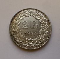 1953 2 Franken Silber ab Fr. 1.-