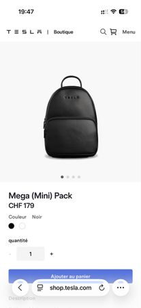 Mega Mini Pack Tesla neuf