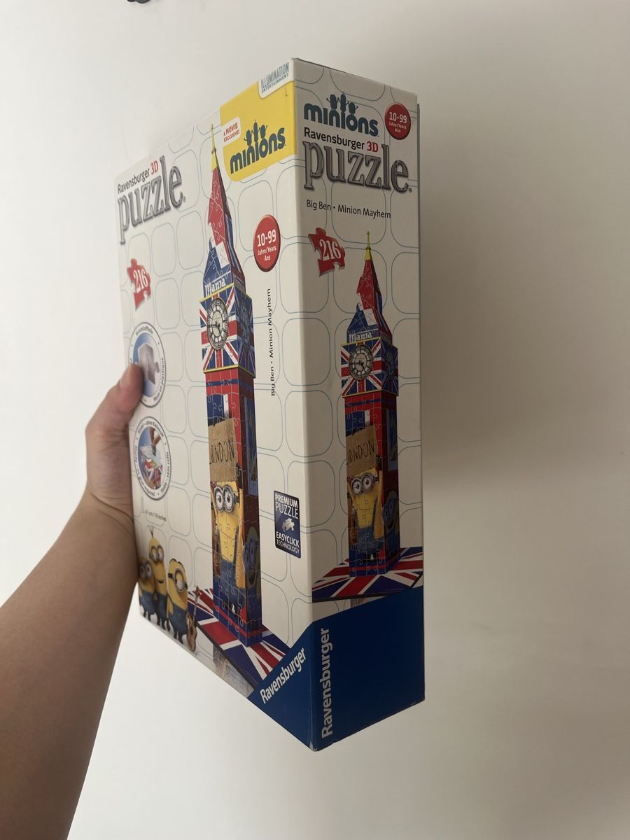 Ravensburger Puzzles: Puzzle 3D Big Ben Minions - complet – D'occasion à Villars-sur-Glâne par maeva_polesports 1