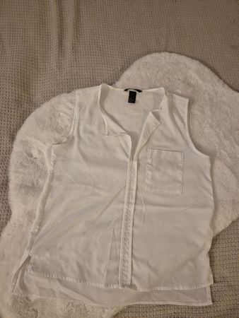 H&M Bluse, weiss, Grösse 36, ideal für den Sommer!