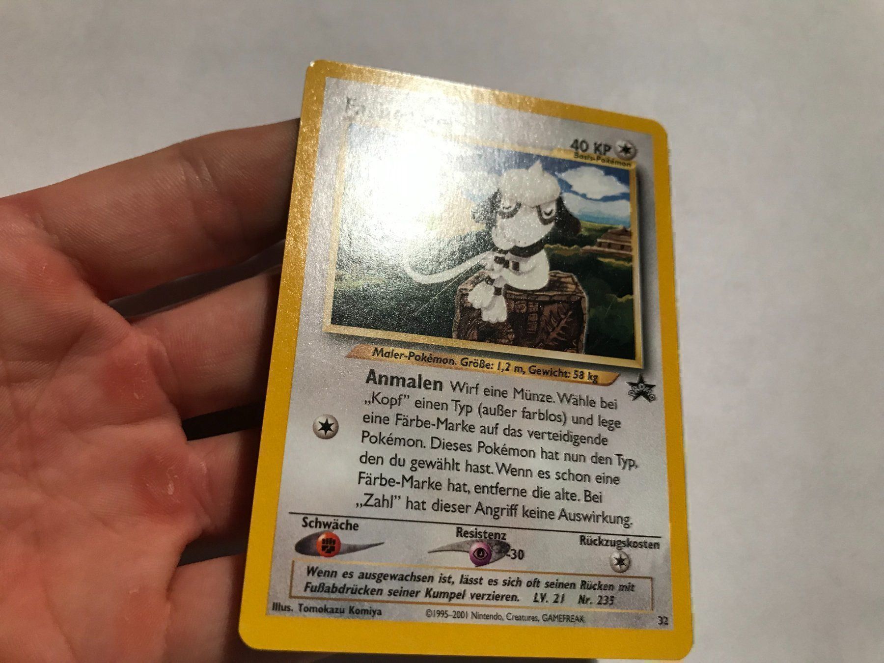 Pokémon Carte collezionabili: Farbeagle Blackstar Promo DE – Usato da Hagendorn venduto da Pokecollectorch 4