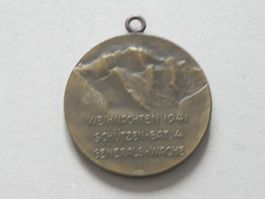 Medaille Schweiz Armee Militär Grenzbesetzung General Wache