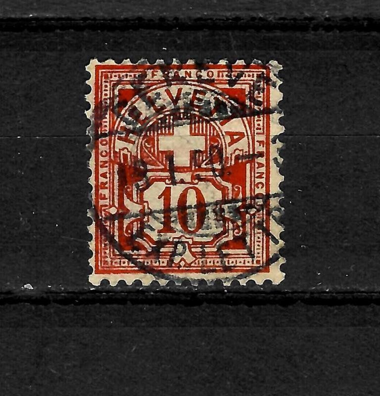 Tutti i francobolli: 1900 Schweiz 10C Stempel Genève – Usato da Sorengo venduto da eme_wk9w