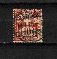 1900 Schweiz 10C Stempel Genève