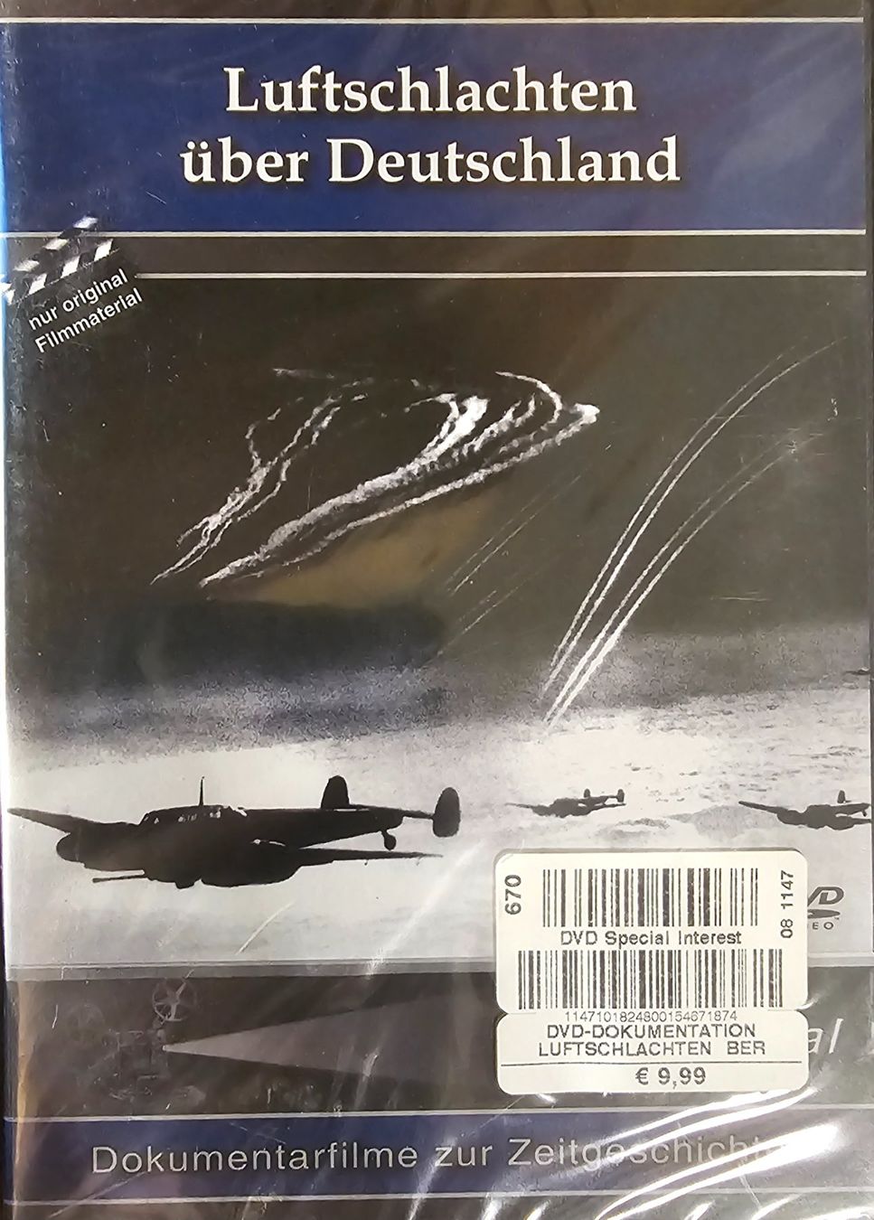 Tutti i DVDs: Luftschlachten über Deutschland – Nuovo e nell'imballaggio originale da Wahlen b. Laufen venduto da Cg10
