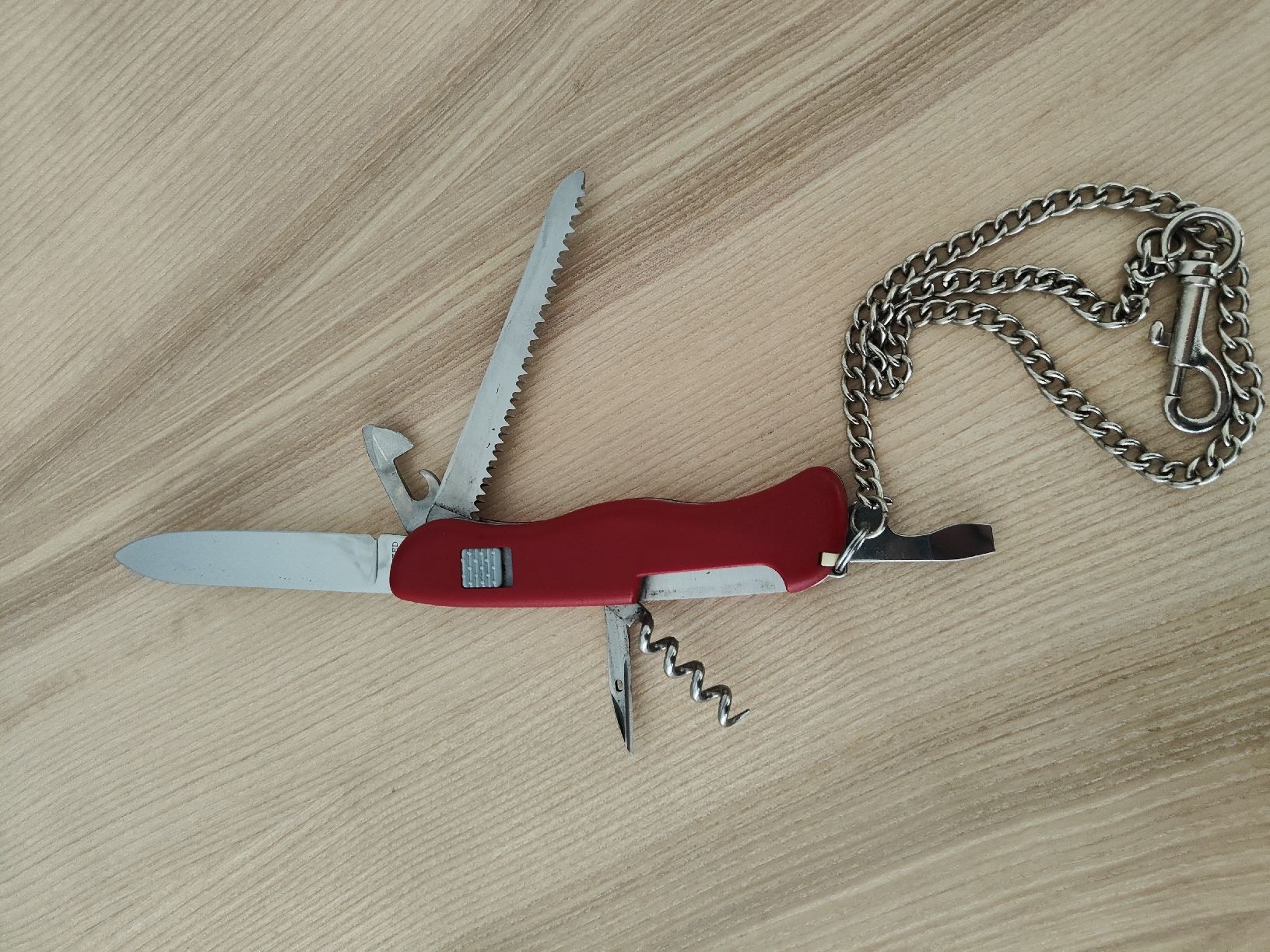 Victorinox Coltelli tascabile: Victorinox Sackmesser inkl. Kette – Usato da Emmen venduto da Mocck 3