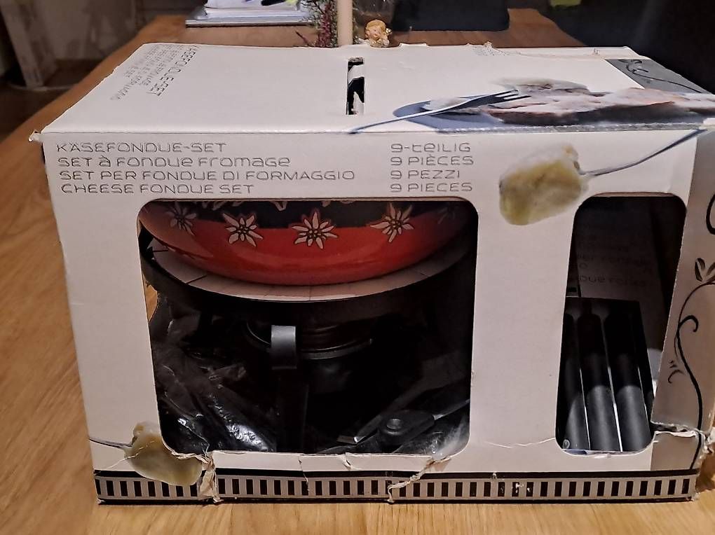 Elettrodomestici da cucina: Fondueset 9 Teilig Nouvel – Nuovo e nell'imballaggio originale da Stein AR venduto da CHZE 1