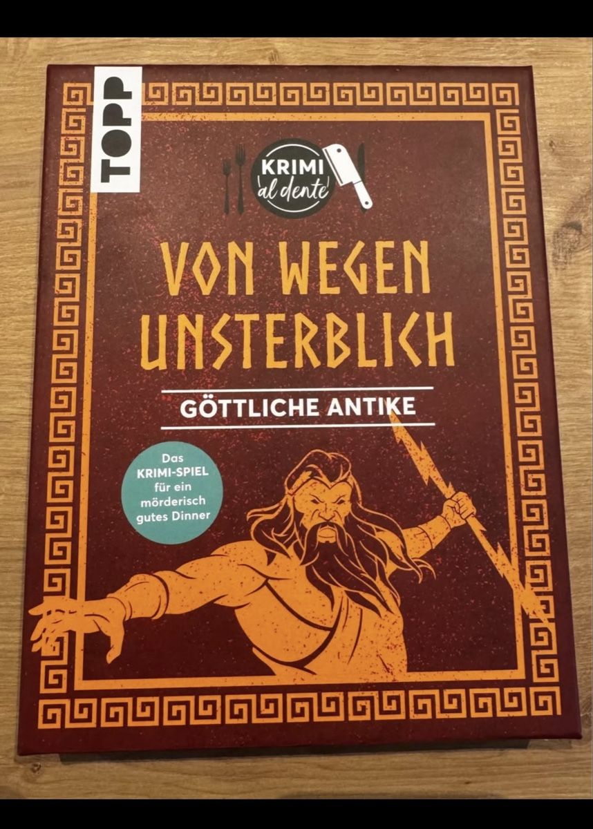 Giochi: Krimidinner: göttliche Antike – Nuovo (secondo la descrizione) da Erlinsbach SO venduto da Veelvet42
