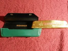 Vintage M .Hohner Harmonika 1950er