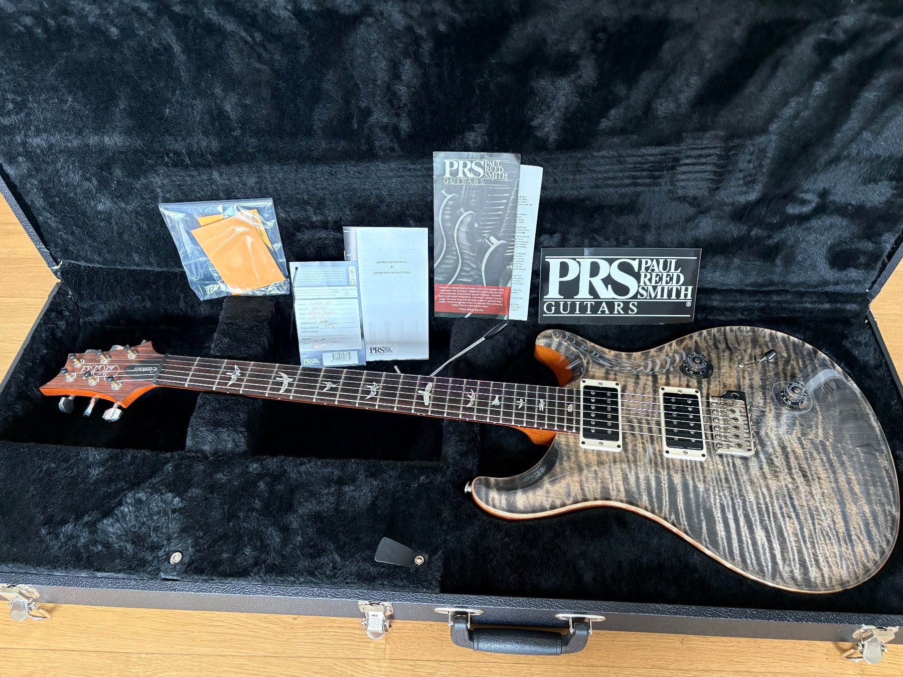 PRS Strumenti musicali: PRS Custom 24 Charcoal 2019 (Core USA) – Usato da Horw venduto da SpaceDweller 2