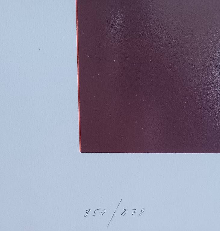 Arts picturaux & lithographies: Werner Mühlemann - Sérigraphie numérotée – D'occasion à Bretigny-Morrens par LaureLM 1