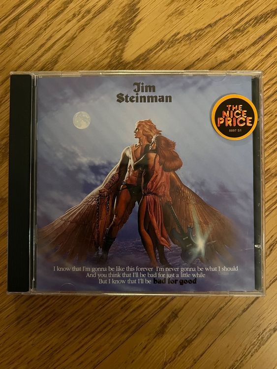 Jim Steinman Bad For Good CD (1981) Kaufen auf Ricardo