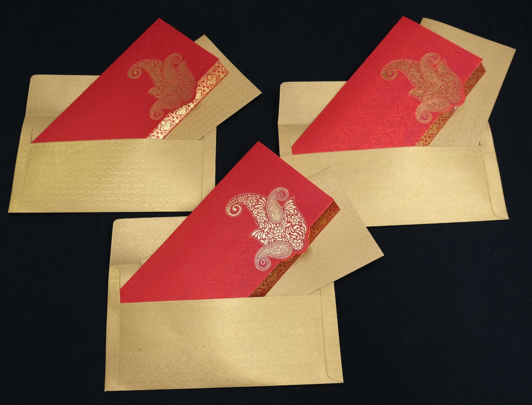 Cartes: Set 3x Weihnachtskarten Paisley – Neuf (Voir description) à Zürich par Masala-Oase 1