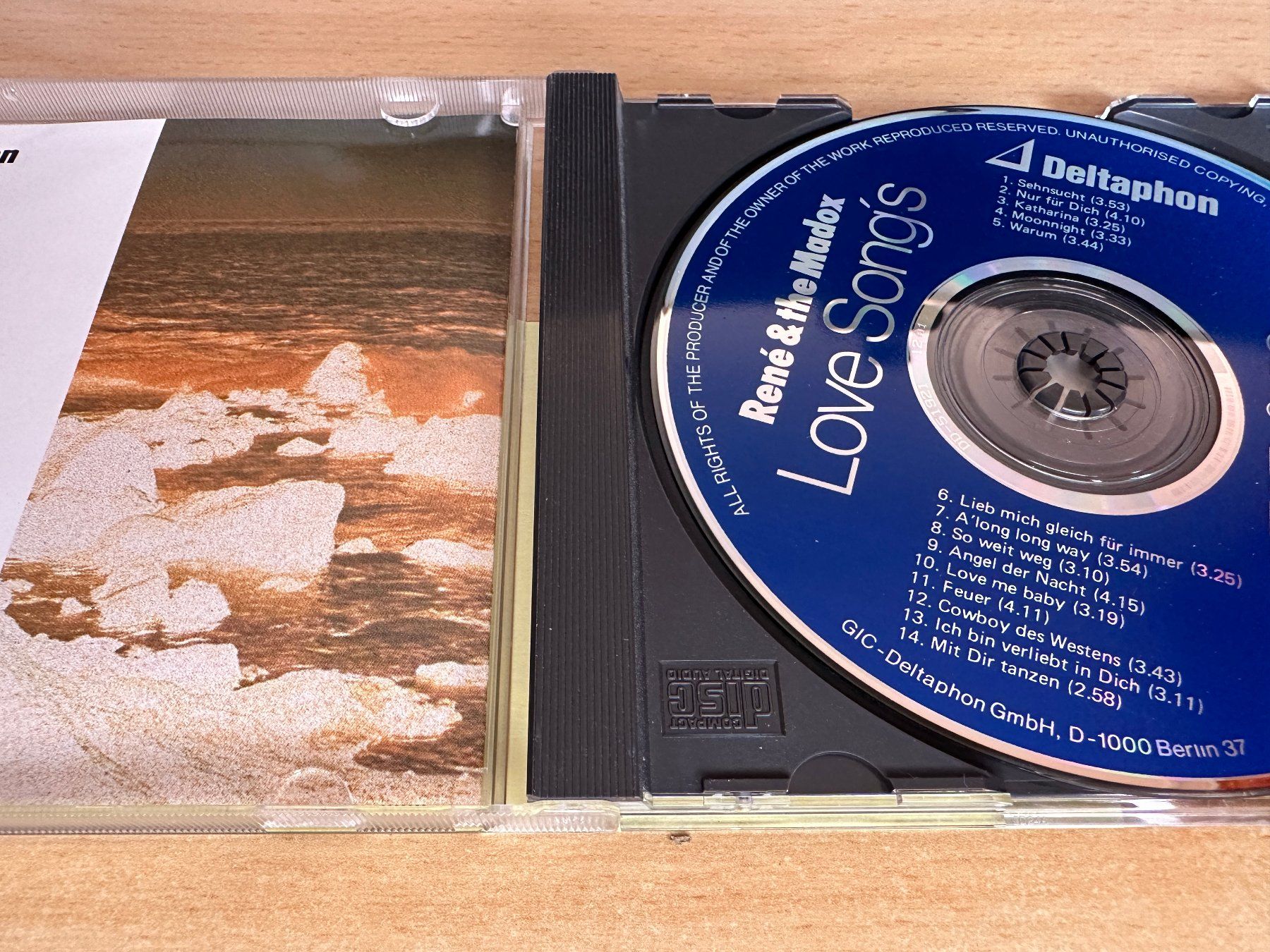 CDs: René & the Madox - Love songs – Gebraucht aus Rikon im Tösstal von Alpenmutz 2
