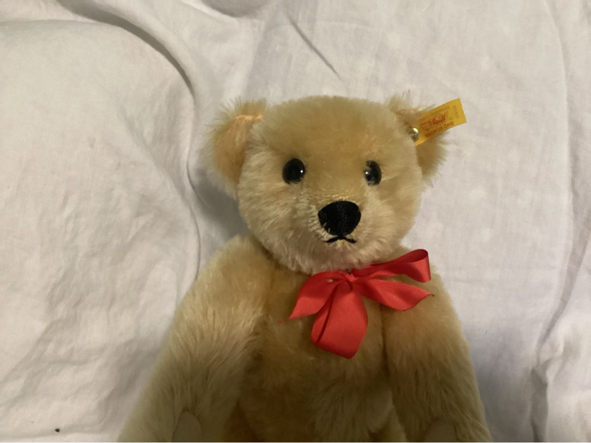 Steiff Giocattoli: STEIFF TEDDY MIT KNOPF UND FAHNE – Usato da Münchenstein venduto da NoSu98 1