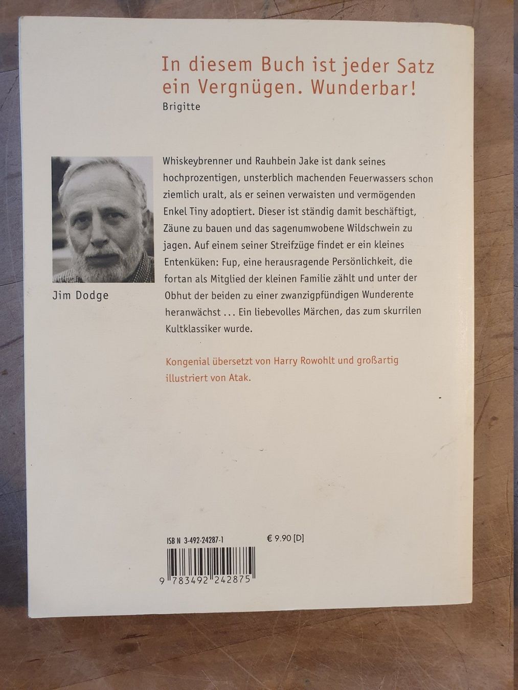 Libri: FUP - Jim Dodge - Piper - Deutsch – Usato da Zürich venduto da loosebone 1