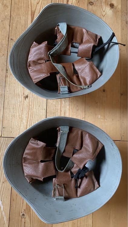 2 Helme vom Zivilschutz 6