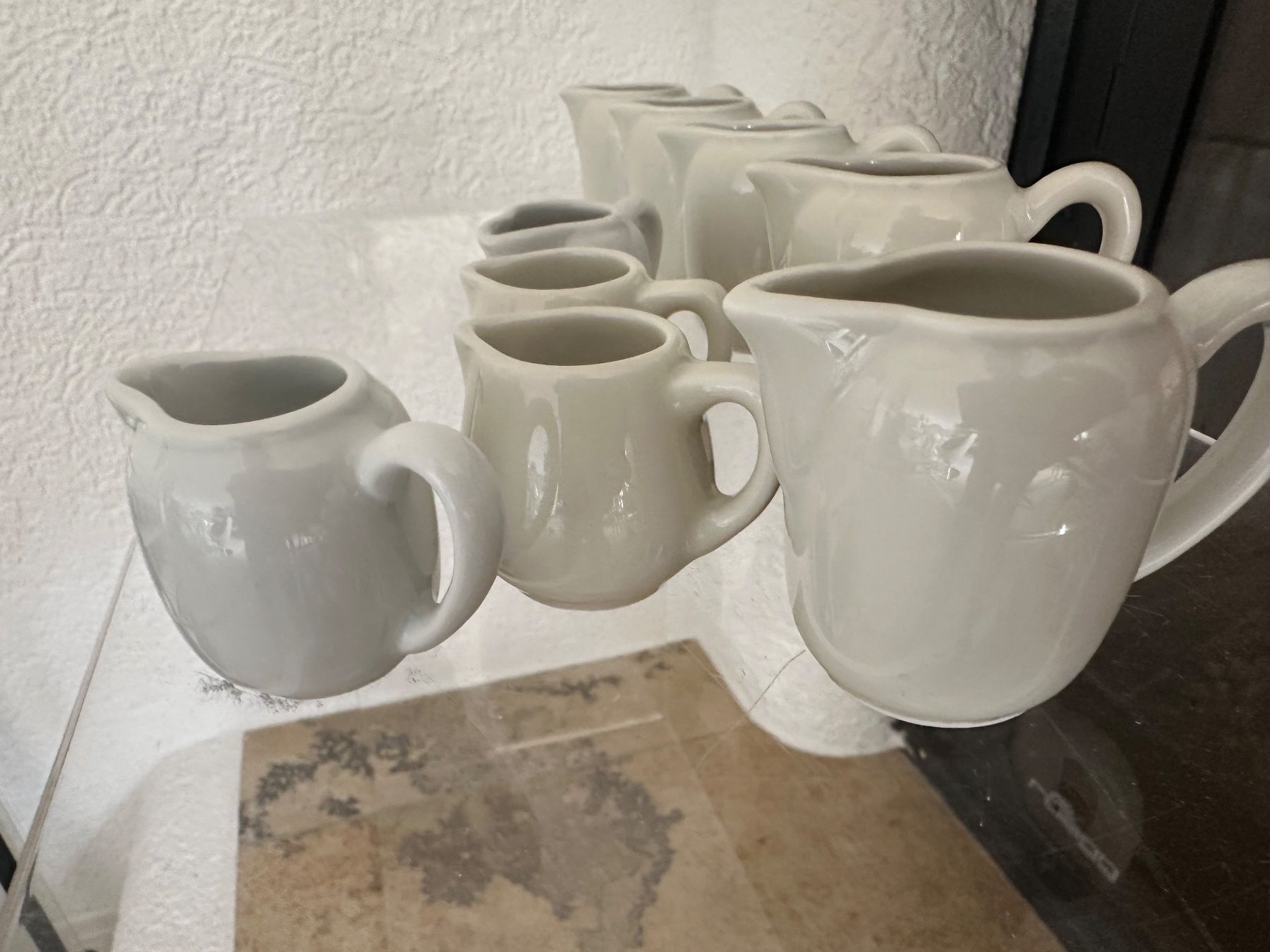 Set di piatti: 🟢 9x mini pot à crème Langenthal / Mini Milchkännchen – Nuovo e nell'imballaggio originale da Fribourg venduto da Meta26 6