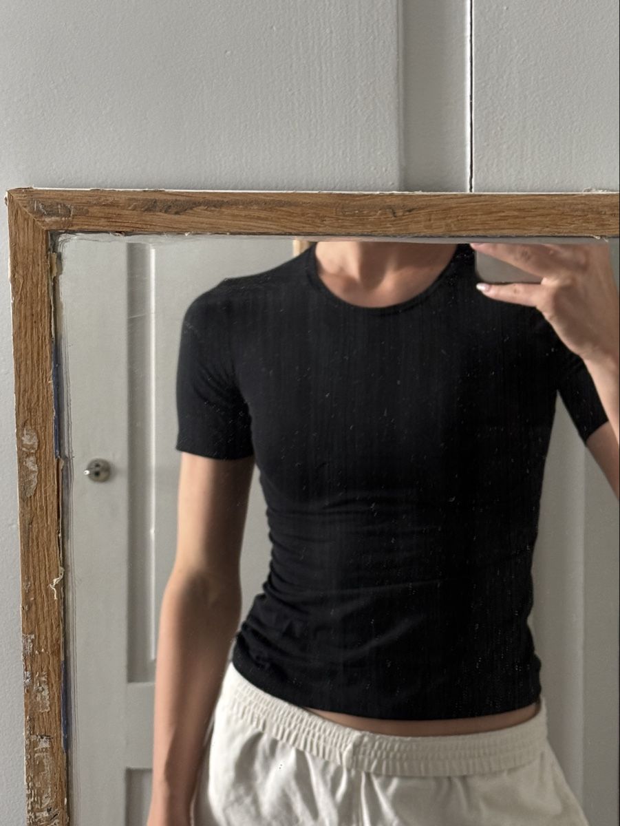 Tezenis T-shirt: Schwarzes Basic T-shirt – Usato da Winterthur venduto da adi_sqz 1