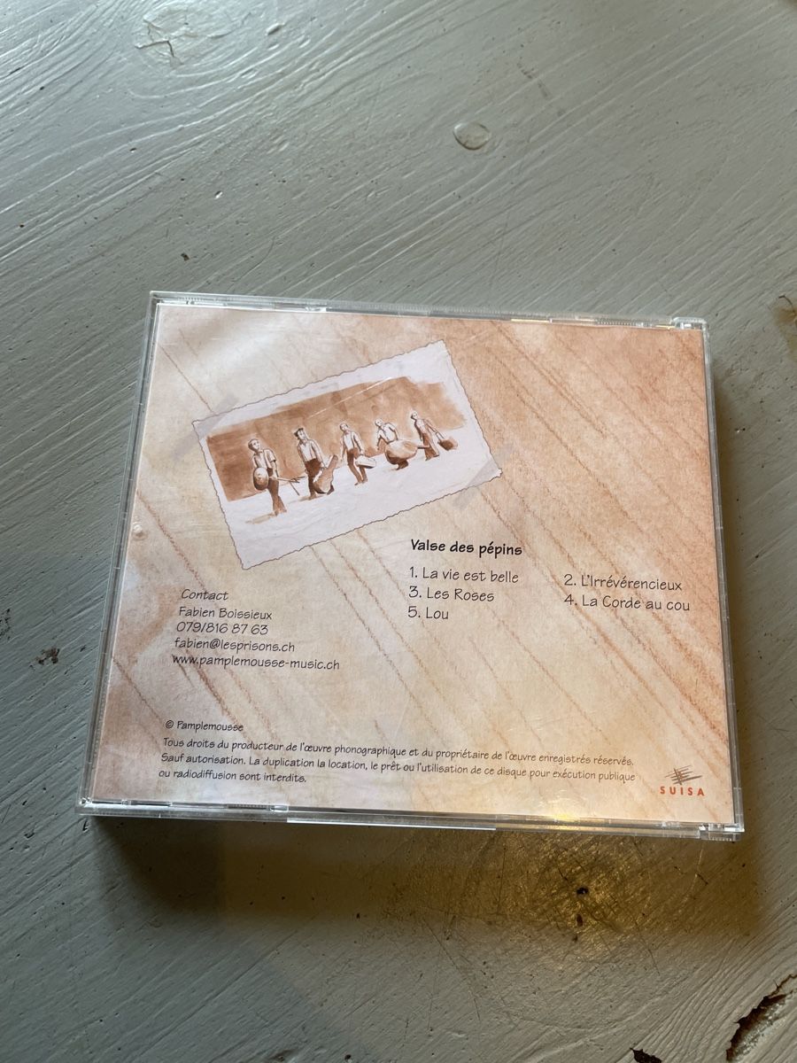 CDs: Cd pamplemousse valse des pépin  – Gebraucht aus moudon von faucheur2 1