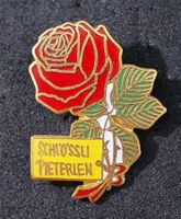 GG394- Pin Pieterlen  Rose Schlössli