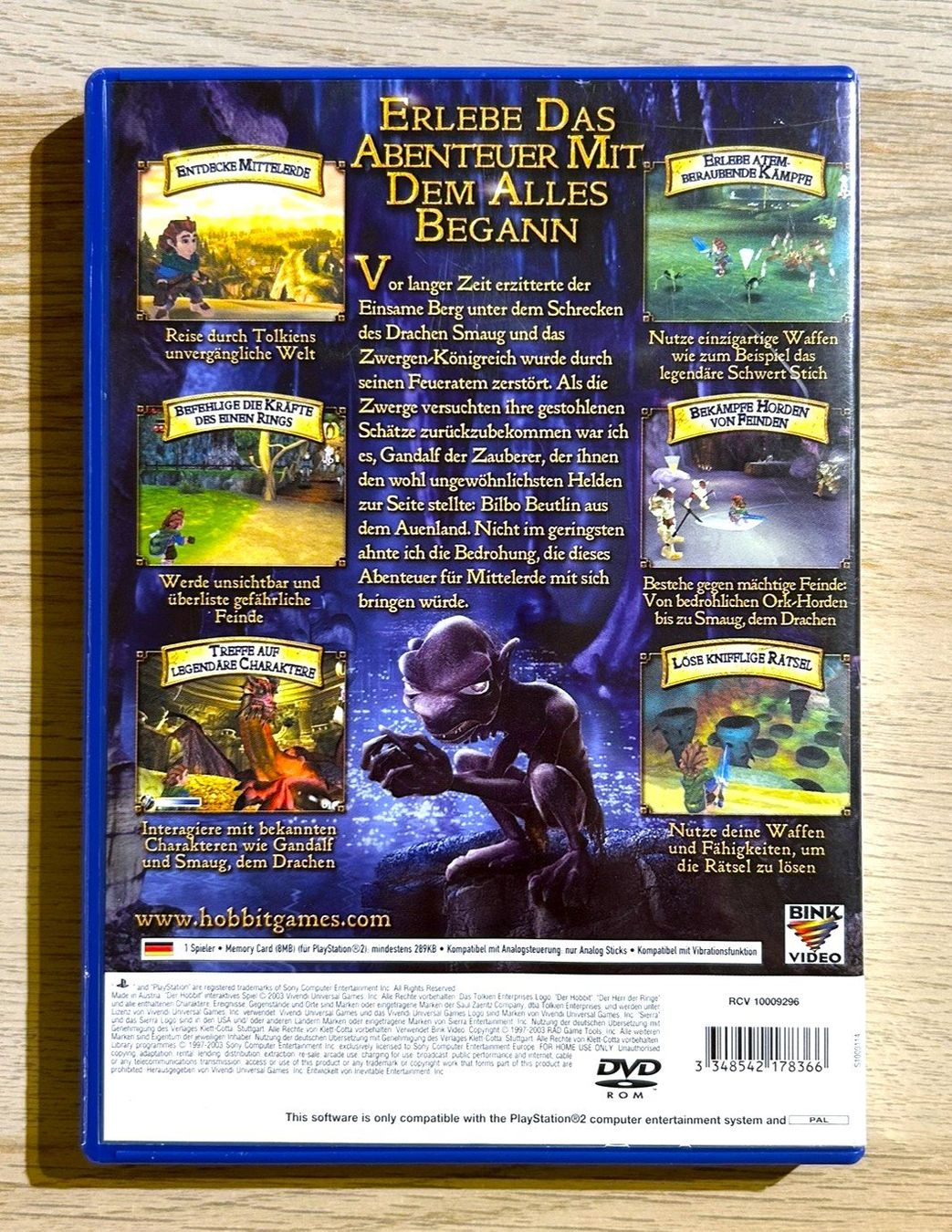 Sony Spiele: Der Hobbit PS2 – Gebraucht aus St. Gallen von Alpine.Arcade 1