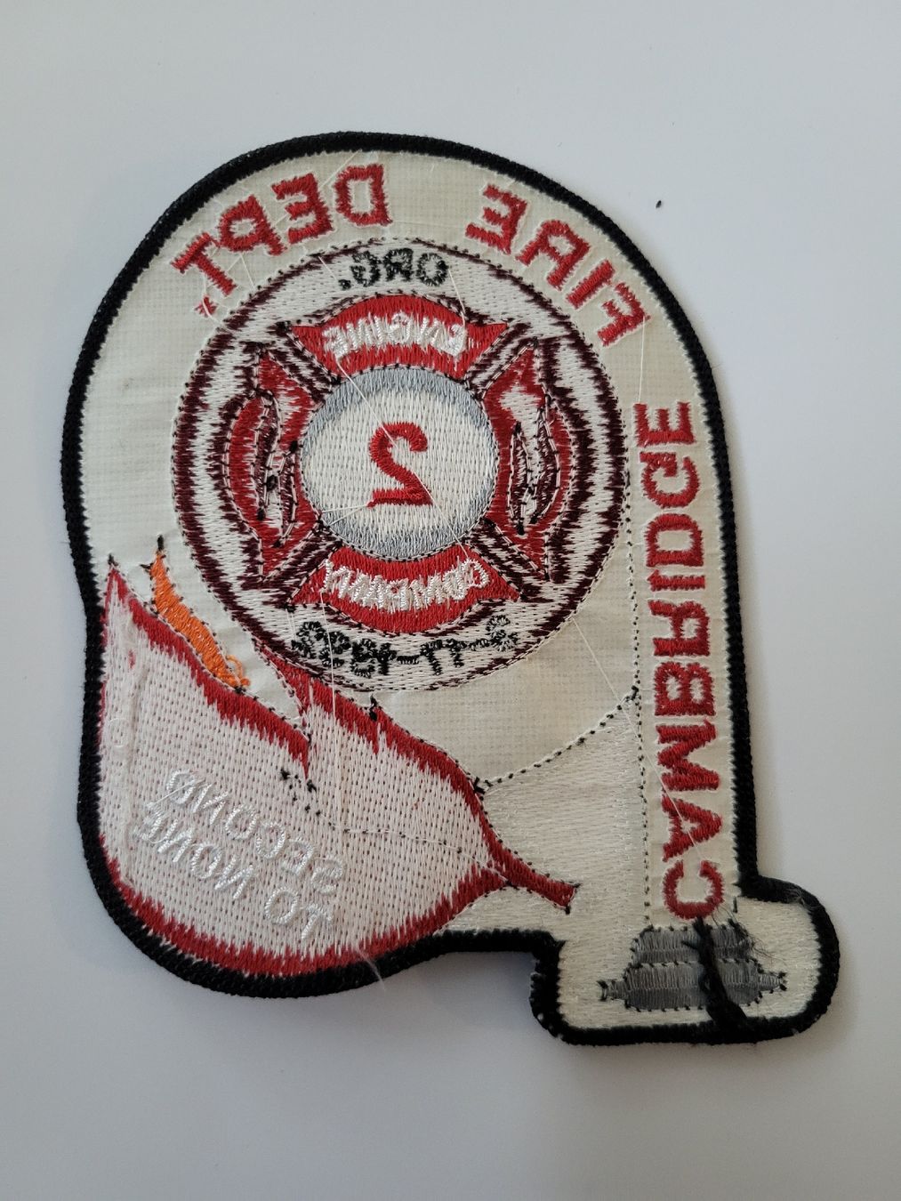 Placchette & Badge: Aufnäher Cambridge Fire Dept. Engine 2 Company – Usato da nunningen venduto da mic_88k2 1