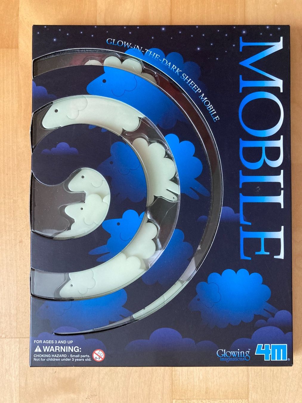 Alle Dekorationen: Vintage  Leuchtendes Mobile "Schäfchen" neu & OVP – Neu und originalverpackt aus Subingen von ArtBead