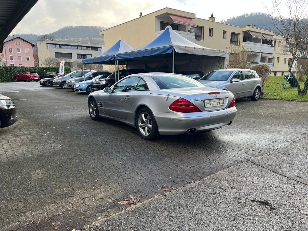 Mercedes-Benz Automobili: Mercedes-Benz SL 500 Cabriolet, Silber, Top Zustand! – Usato da Büsserach venduto da markaz 3
