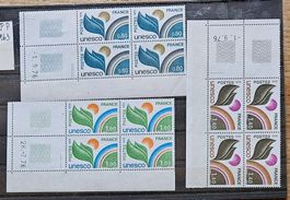 FRANCE timbres neufs, UNESCO