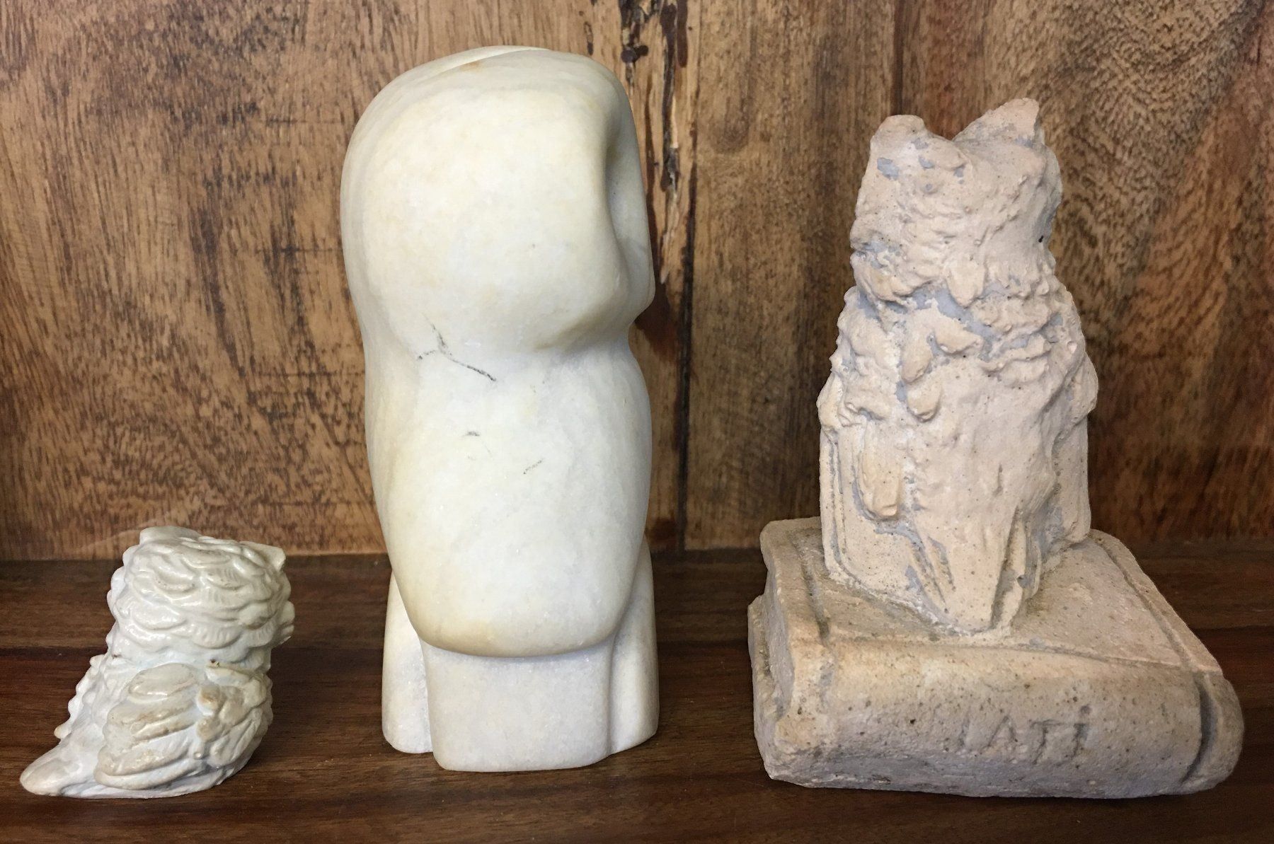 Statuette: 3 x Eulen Deko - H 9.5 - 8.5 - 3cm – Usato da Oftringen venduto da Vucki 1