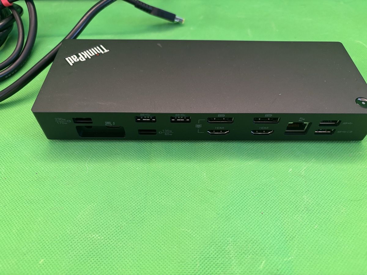 Lenovo Docking station: Lenovo ThinkPad Thunderbolt 3 Workstation Dock Gen 2 – Usato da Kilchberg ZH venduto da bionicdog 7