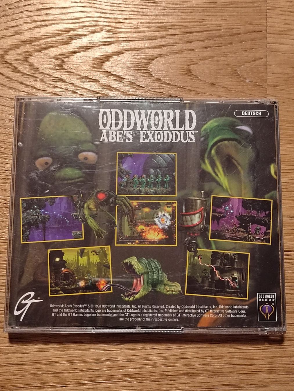 Giochi: Oddworld: Abe's Exoddus PC DE 1998 CD Selten – Usato da Fribourg venduto da Nooky 1