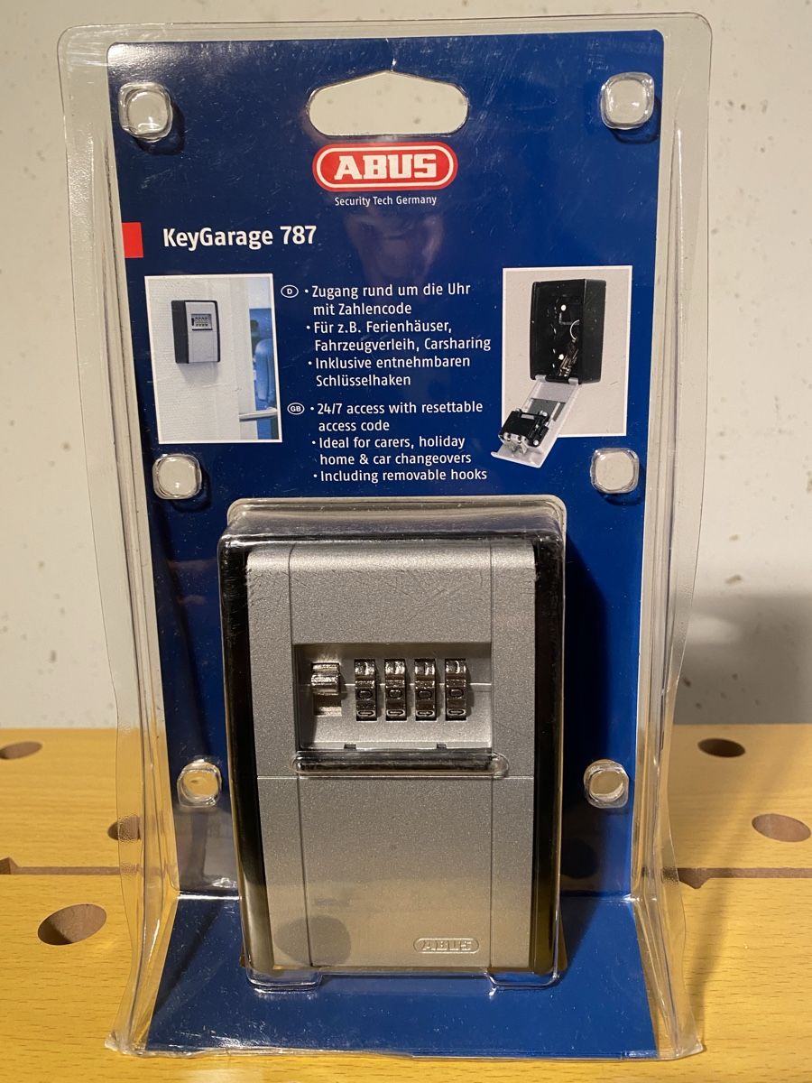 Chiavi: ABUS Schlüsselsafe KeyGarage 787 NEU – Nuovo e nell'imballaggio originale da Volketswil venduto da Ahot 2