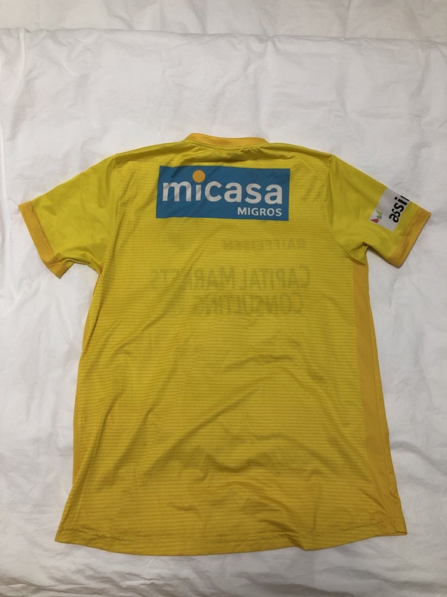 Maillot De Football FC Sion 2016-2017 Domicile - Errea - Taille S - Rouge - Occasion - Fabriqué En Italie