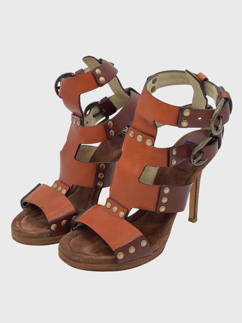 Dolce & Gabbana Scarpe da donna: Dolce & Gabbana Gladiator Studded Buckle EU 35 – Usato da Zürich venduto da shoe_shop 3