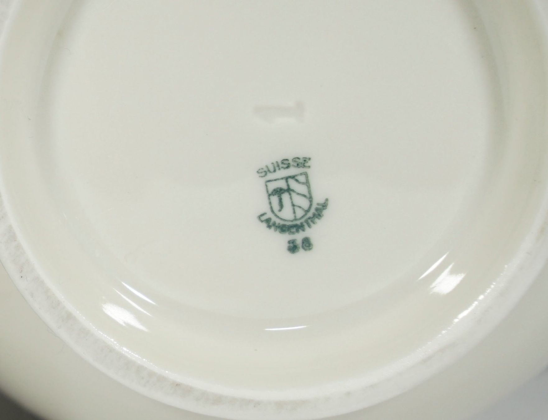 Zuccheriere: wunderschöne Langenthal Zuckerdose 1938 – Usato da Meggen venduto da Trouvaillen 5